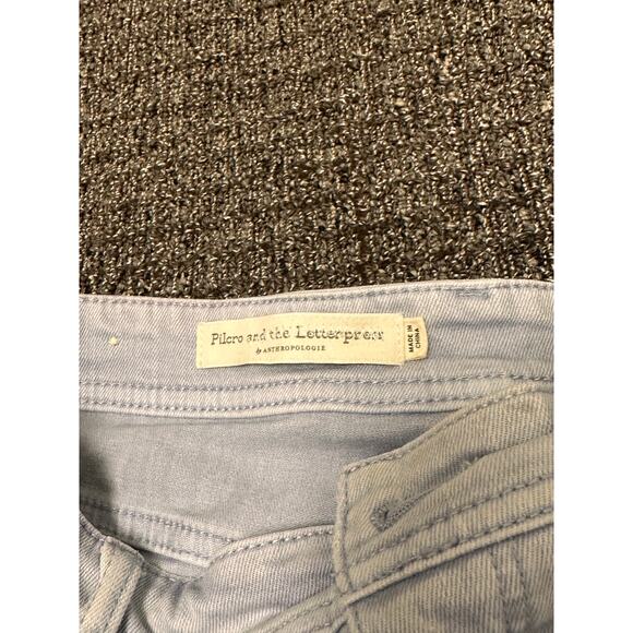 Pilcro & Letterpress by‎ Anthropologie Slim Straight Sz 30 Women’s Jeans Details - Picture 3 of 11